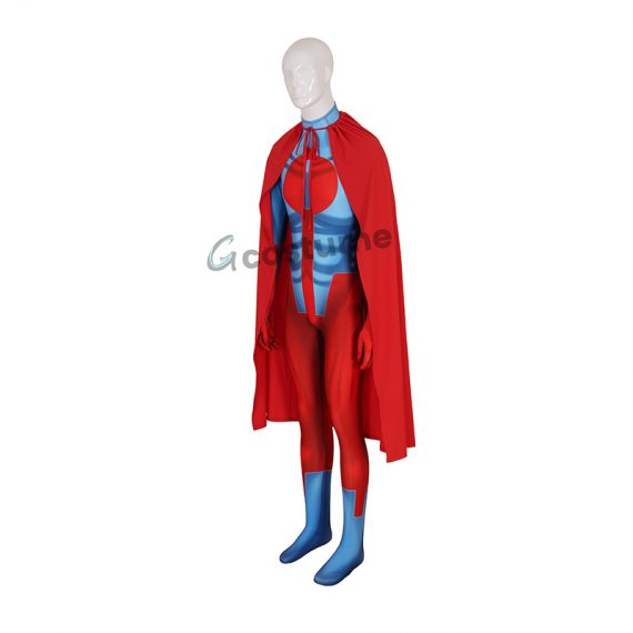 Halloween Invincible Cosplay Bodysuit Omni Man Costume