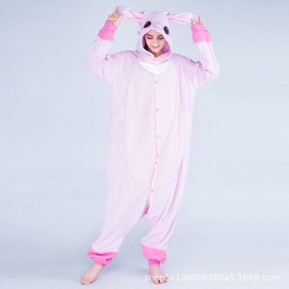 Adult Anime Stitch Onesie Unisex Pajamas