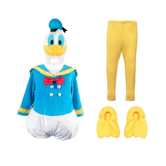 Kids Halloween Anime Cosplay Daisy Duck Costumes