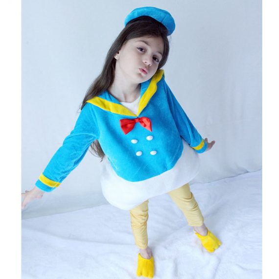 Kids Halloween Anime Cosplay Daisy Duck Costumes