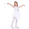 Girls Cute Halloween Dress Suit Angel Costumes For Kids