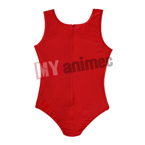 Adult Wendy Peffercorn Costume Female Red One Piece Swimsuit