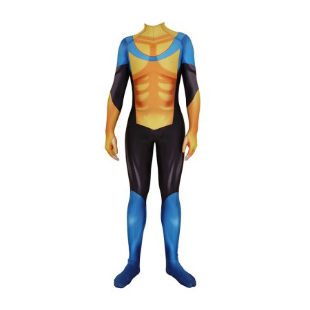 Invincible Mark Grayson Costume Halloween Adult Kids Cosplay Jumpsuit