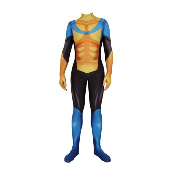 Invincible Mark Grayson Costume Halloween Adult Kids Cosplay Jumpsuit