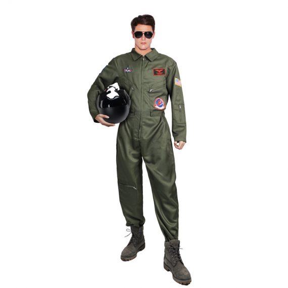 Top Gun Costume Adult Halloween Movie Cosplay Outfit
