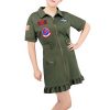 Top Gun Costume Female Cosplay Dress