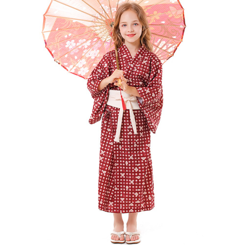 Traditional Kimono Costume For Girls - MYanimec
