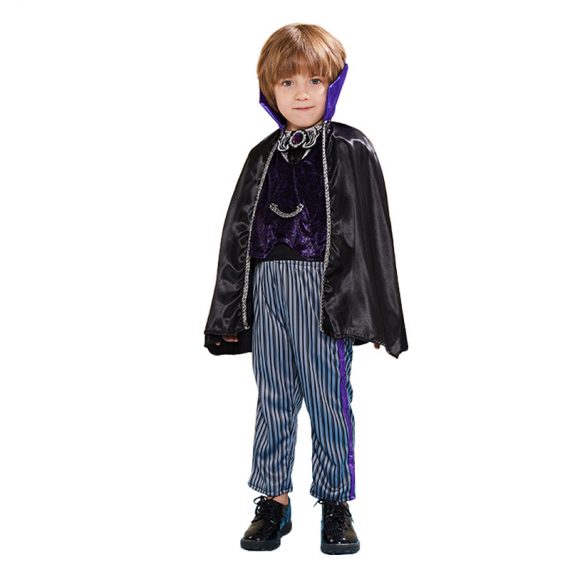 Halloween Vampire Costume Outfit For Kids
