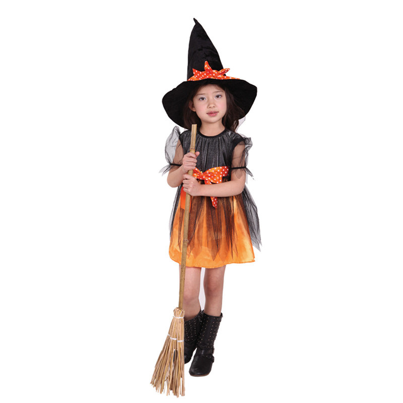 Halloween Witch Costume For Kids - MYanimec