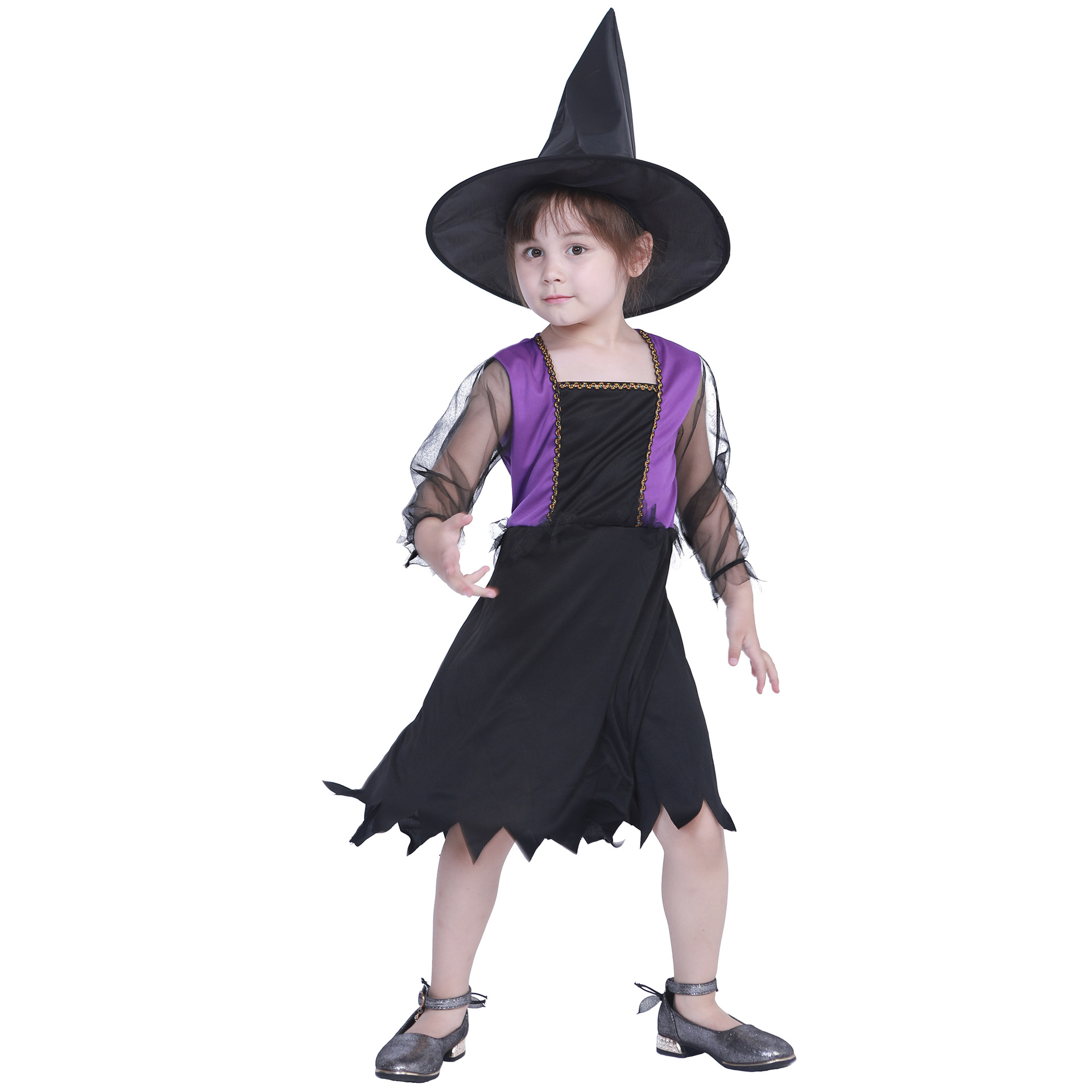 Witch Costumes Dress For Kids - MYanimec