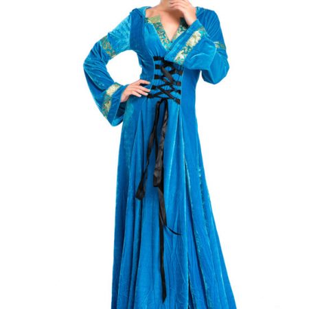 Womens Medieval Royal Dress Costume