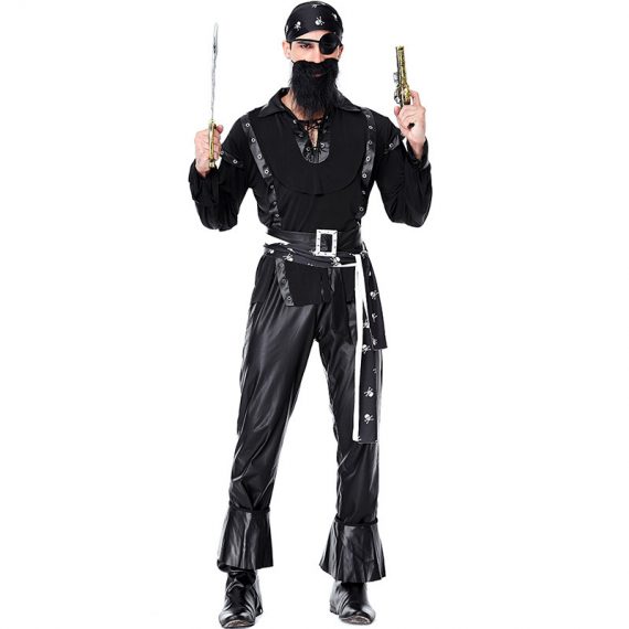 Male Pirate Role Halloween Costume