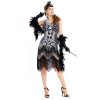 1920’s Black Fringe Flapper Costume