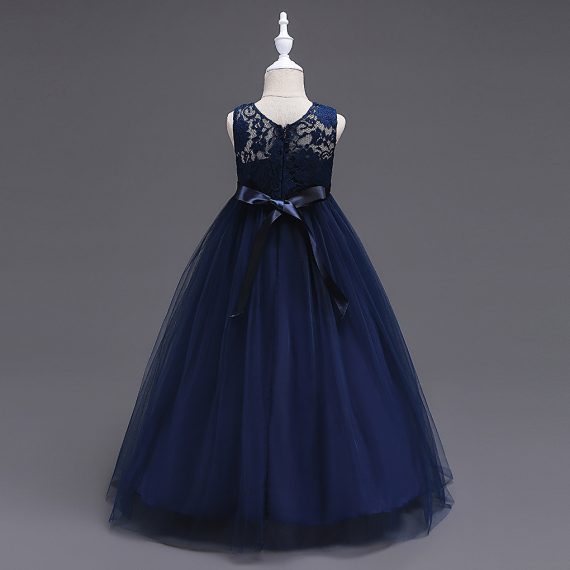Princess Outfit Costumes Deep Blue Long Skirt