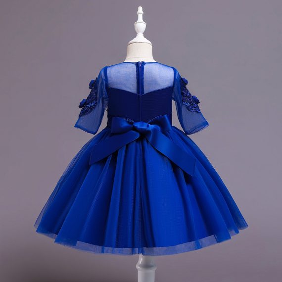 Princess Costumes Outfit Blue Skir Dress