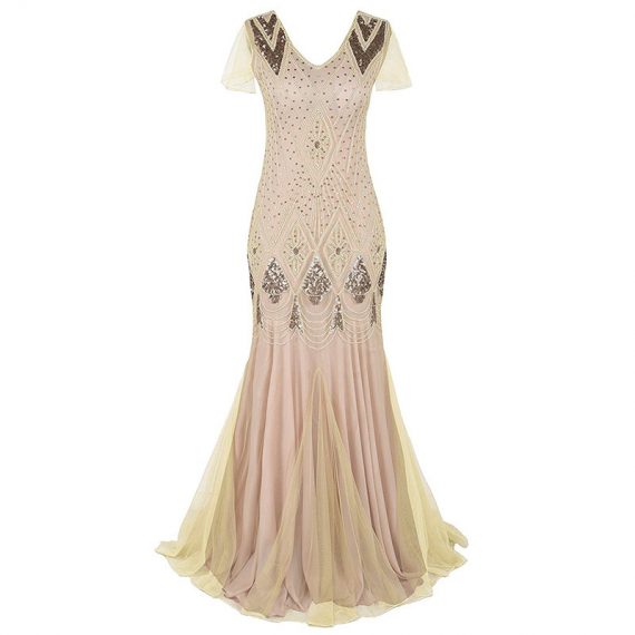 Women 20s Plus Size Party Costume Dress