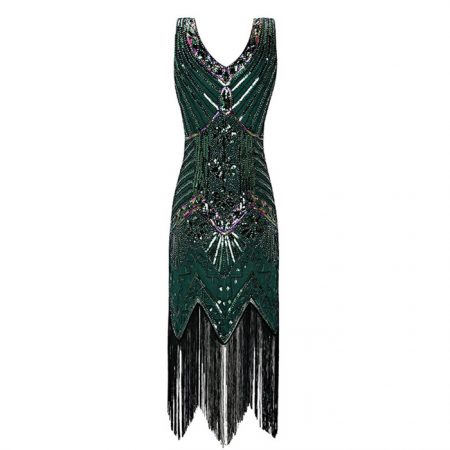 Plus Size Women 20s Flapper Dress