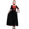 Womens Vampire Halloween Black Costume Outfit