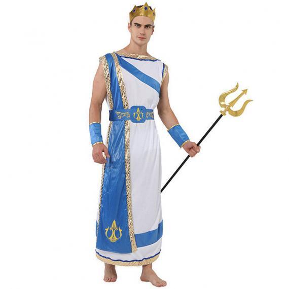 Halloween King Costume Long Run For Man