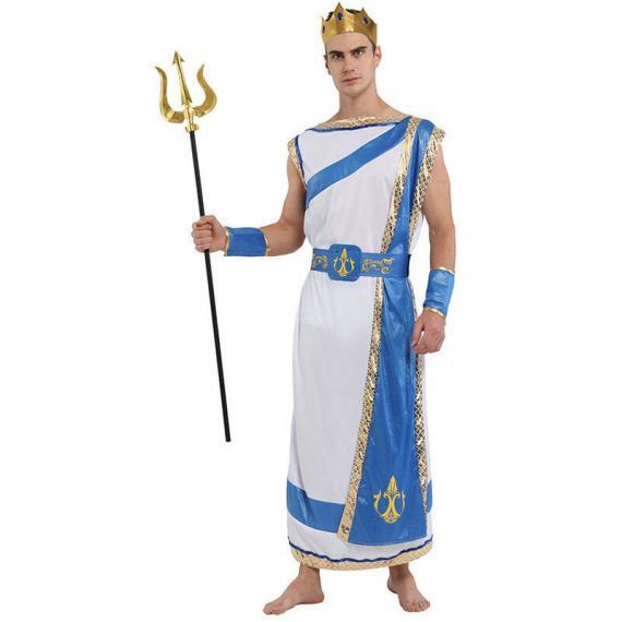 Halloween King Costume Long Run For Man