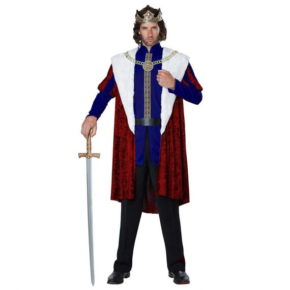 Queen And King Cosplay Suit Couples Halloween Costumes