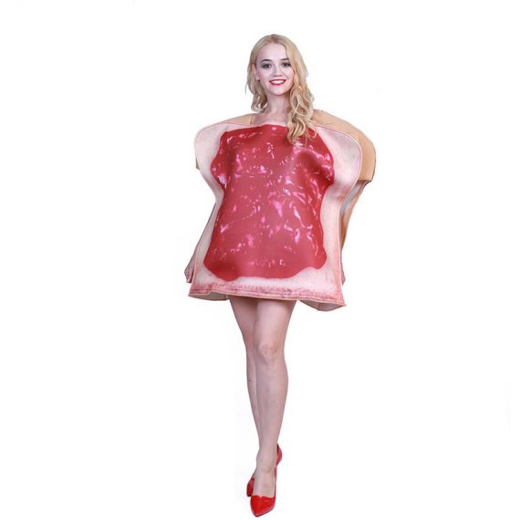 Ault Peanut Butter And Jam Cosplay Set Couples Halloween Costumes