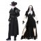 Adult Plague Doctor Cosplay Couples Halloween Costume