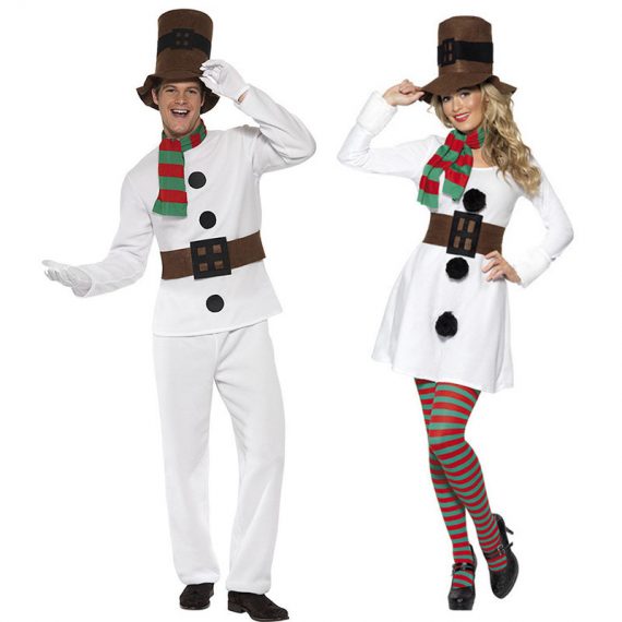 Snowman Costume Adult Couples Costumes