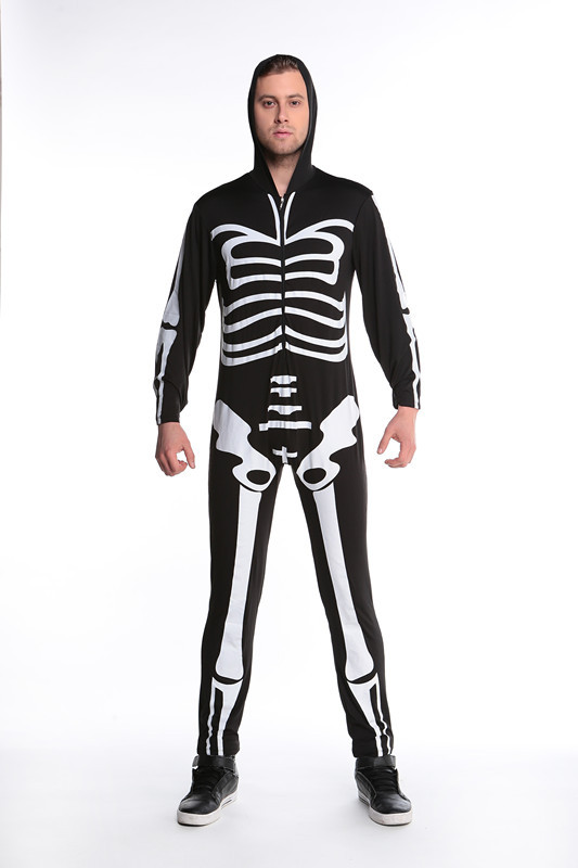 Adult Skeleton Costume Couples Halloween Costume