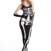 Adult Skeleton Costume Couples Halloween Costume