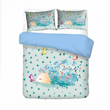3D Style Animal Hedgehog Bedding Set