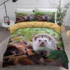 3D Animal Duvet Cover Hedgehog Bedding Set
