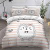 Hedgehog Bedding Set 3D Style Animal Duvet Cover
