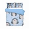 Animal Hedgehog Printing Bedding Set 3D Style