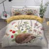 Animal Hedgehog Printing Bedding Set 3D Style
