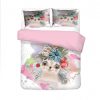 Hedgehog Duvet Cover 3D Animal Bedding Set