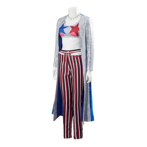 Halloween Birds Of Prey Costume Harley Quinn Cosplay Suit