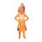 Gingerbread Man Costume Kids Halloween Cosplay Suit