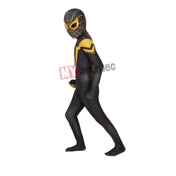 Kids PS5 Spiderman Uptown Pride Costume Suit