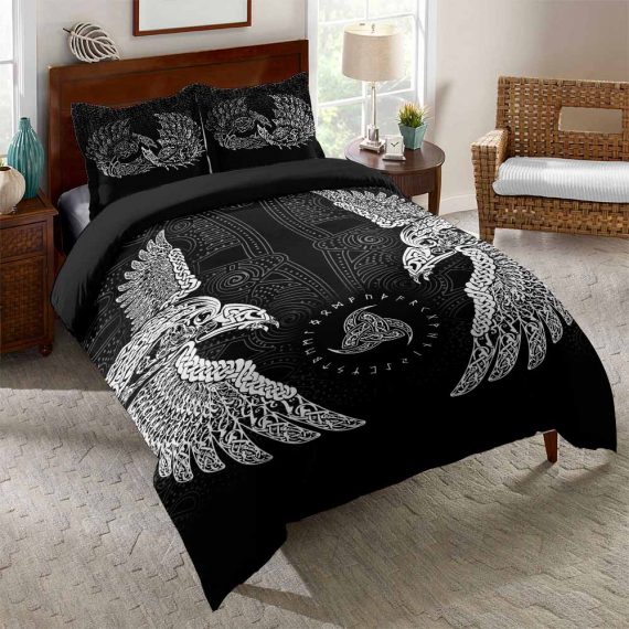 3D Style Vikings Comforter Set