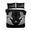3D Style Vikings Comforter Set