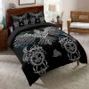 Black 3D Style Duvet Cover Vikings Bed Set