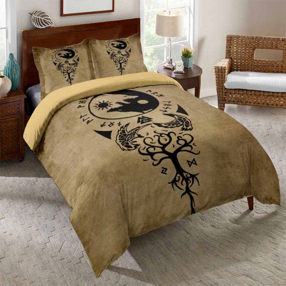 3D Printing Duvet Cover Vikings Bedding Set