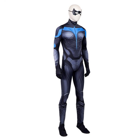 Dick Grayson Cospaly Suit Nightwing Costume