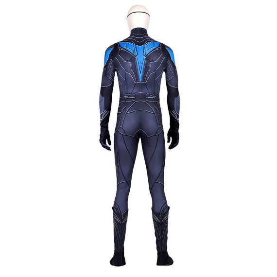 Dick Grayson Cospaly Suit Nightwing Costume