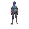 PS5 Spiderman Costume Purple Reing Suit Kids Superhero Cosplay  Jumpsuit