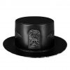 Halloween Steampunk Black Jazz Hat