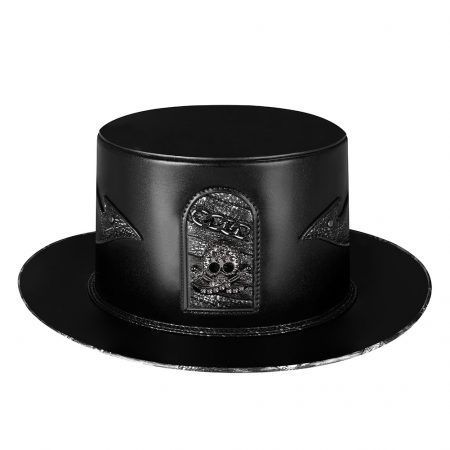 Halloween Steampunk Black Jazz Hat