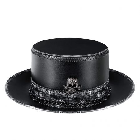 Halloween Steampunk Skeleton Gentleman Cap