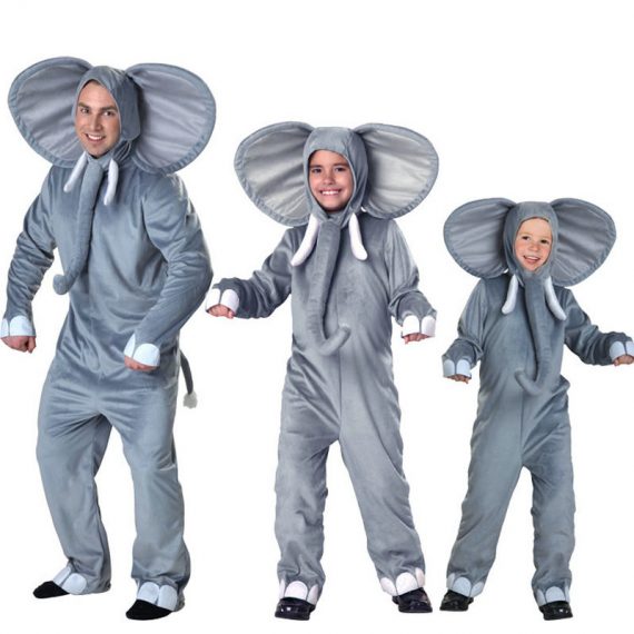 Halloween Family Animal Elephant Costume